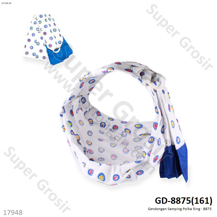 Gendongan Samping Polka Ring Tas