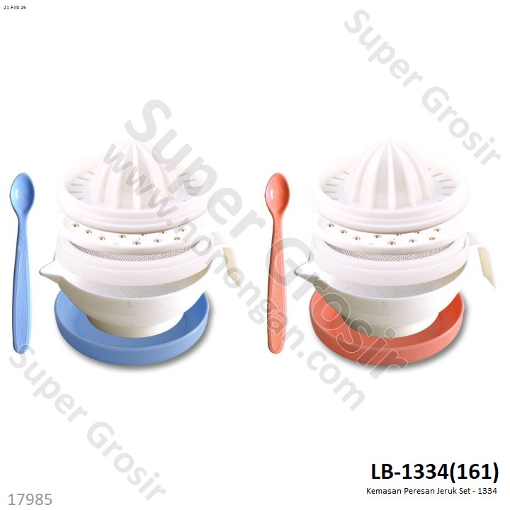 Kemasan Peresan Jeruk Set - 1334