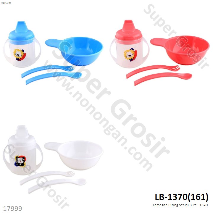 Kemasan Piring Set Isi 3 Pcs Ktg