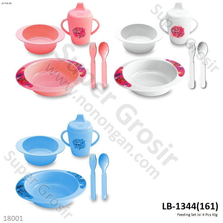 Feeding Set Isi 4 Pcs Ktg