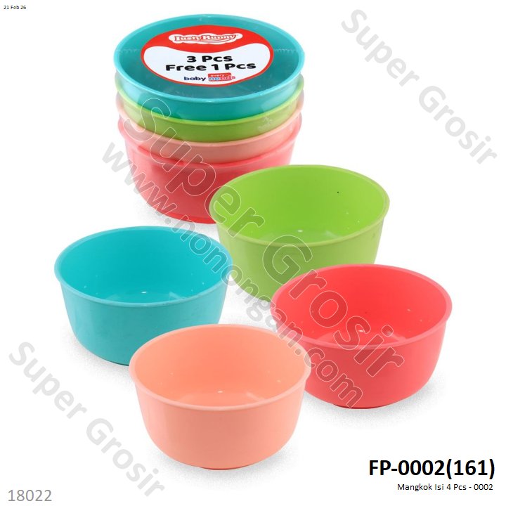 Mangkok Isi 4 Pcs - 0002