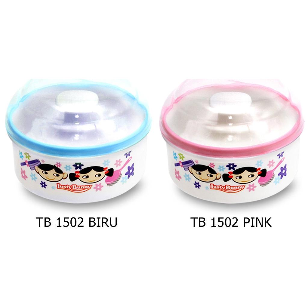 Tempat Bedak Bulat,Tutup Oval - 1502
