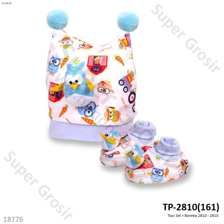 Topi + Sepatu Boneka Set Ktg