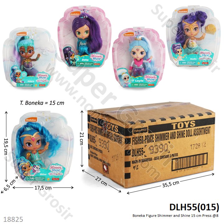Shimmer &amp; Shine Doll Fisher Price Press @8