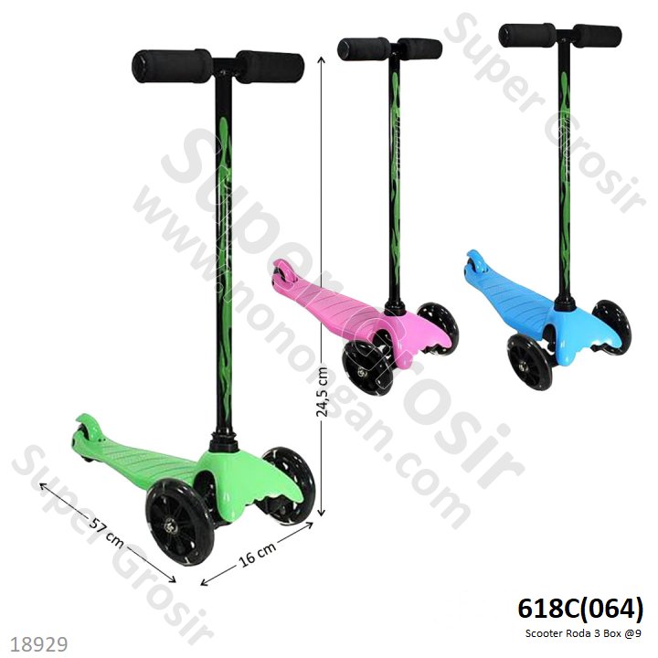Scooter Roda 3 Box @9