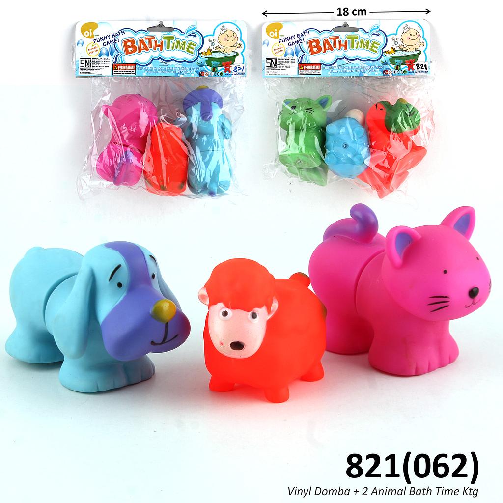 Vinyl Hewan 3 Pcs Bath Time Ktg @128