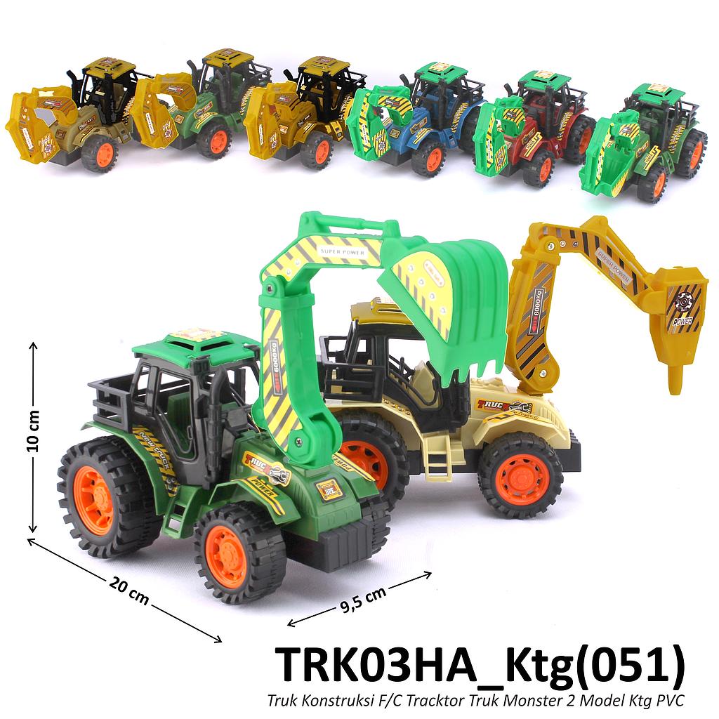 Truk Konstruksi Traktor F/C Tracktor Truck Monster 2 Model Ktg PVC @108