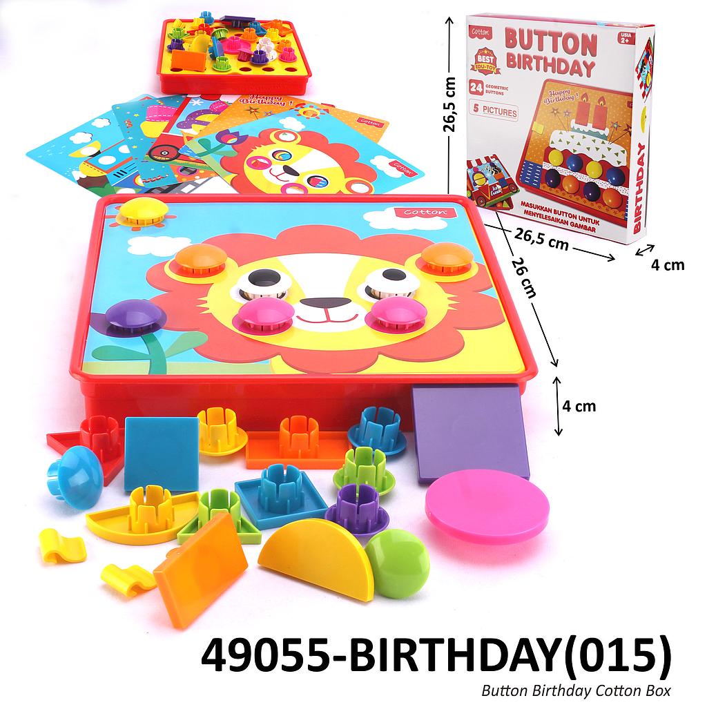 Puzzle Button Birthday Box @40