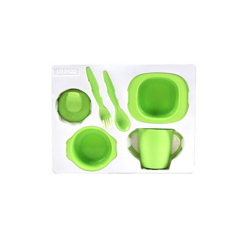 Feeding Set Nd Isi 6 Pc Warna Permen Lepasan