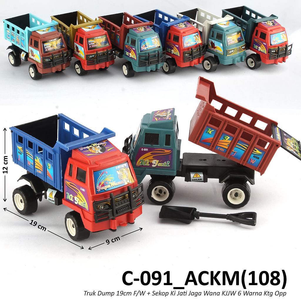 Truk Dump F/W 19 cm dan Sekop Ki Jati Jaga Wana KJJW Ktg Opp @96