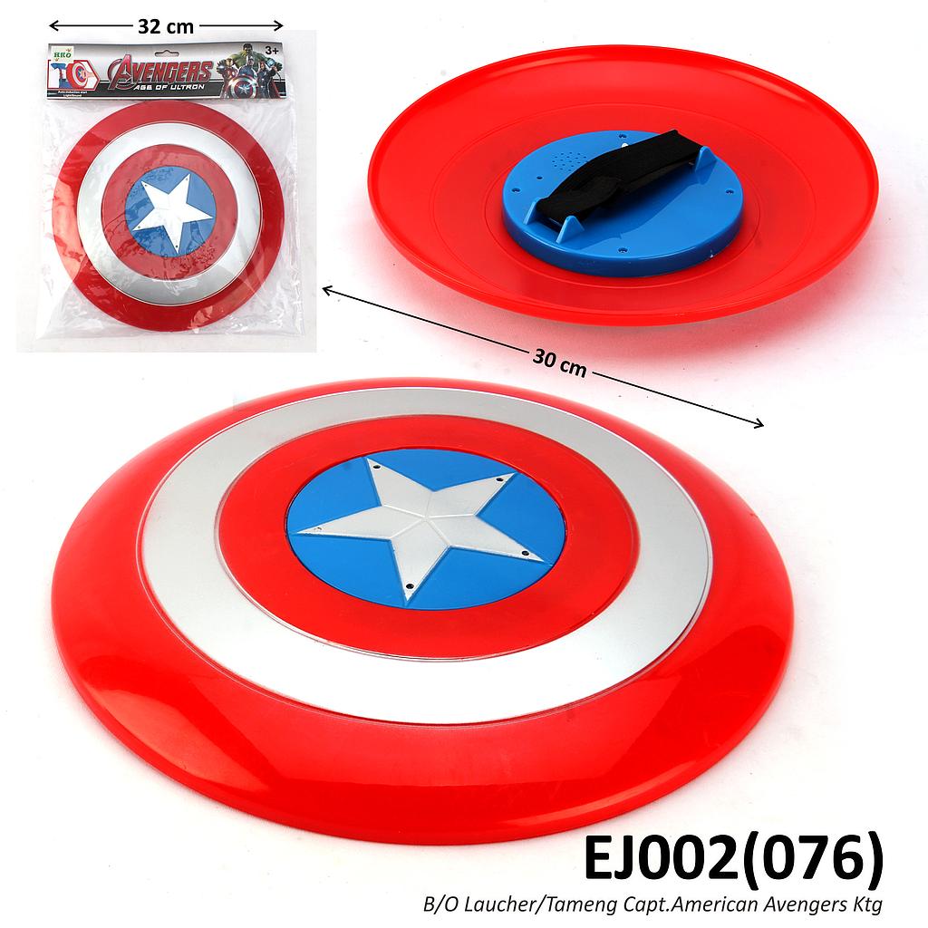 Tameng Captain America 30 cm B/O Suara Avengers Ktg Opp @96