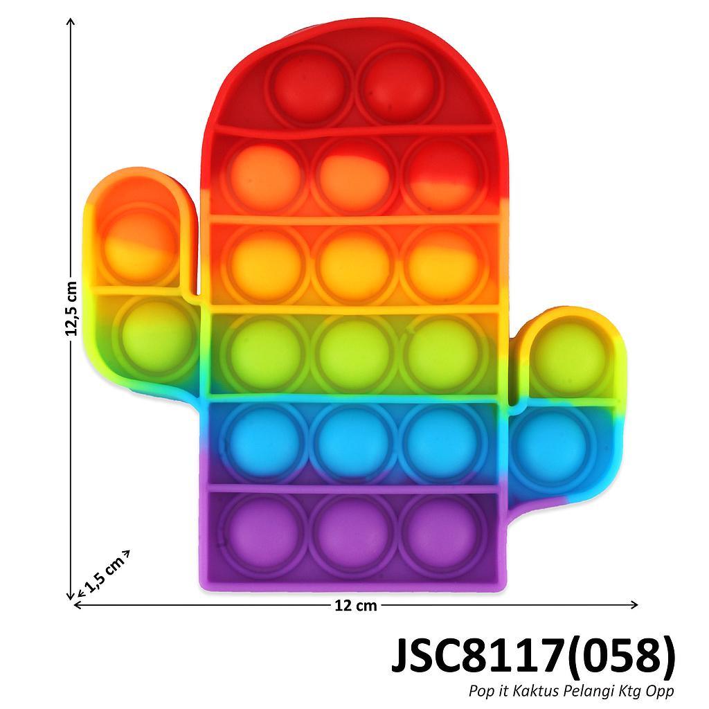 Pop it Kaktus Pelangi Ktg Opp @400
