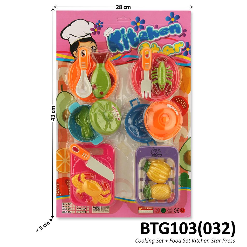 Cooking Set Kitchen Star Press @72