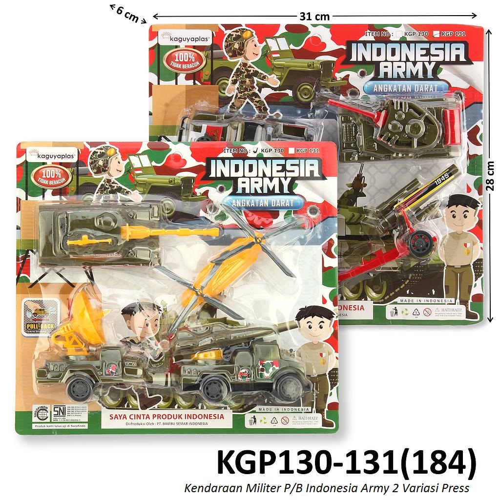 Kendaraan Militer P/B Indonesia Army Press @72