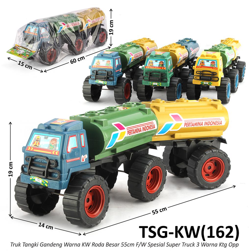 Truk Tangki Gandeng Roda Besar F/W 55 cm Warna KW Spesial Super Truck 3 Warna Ktg Opp @35