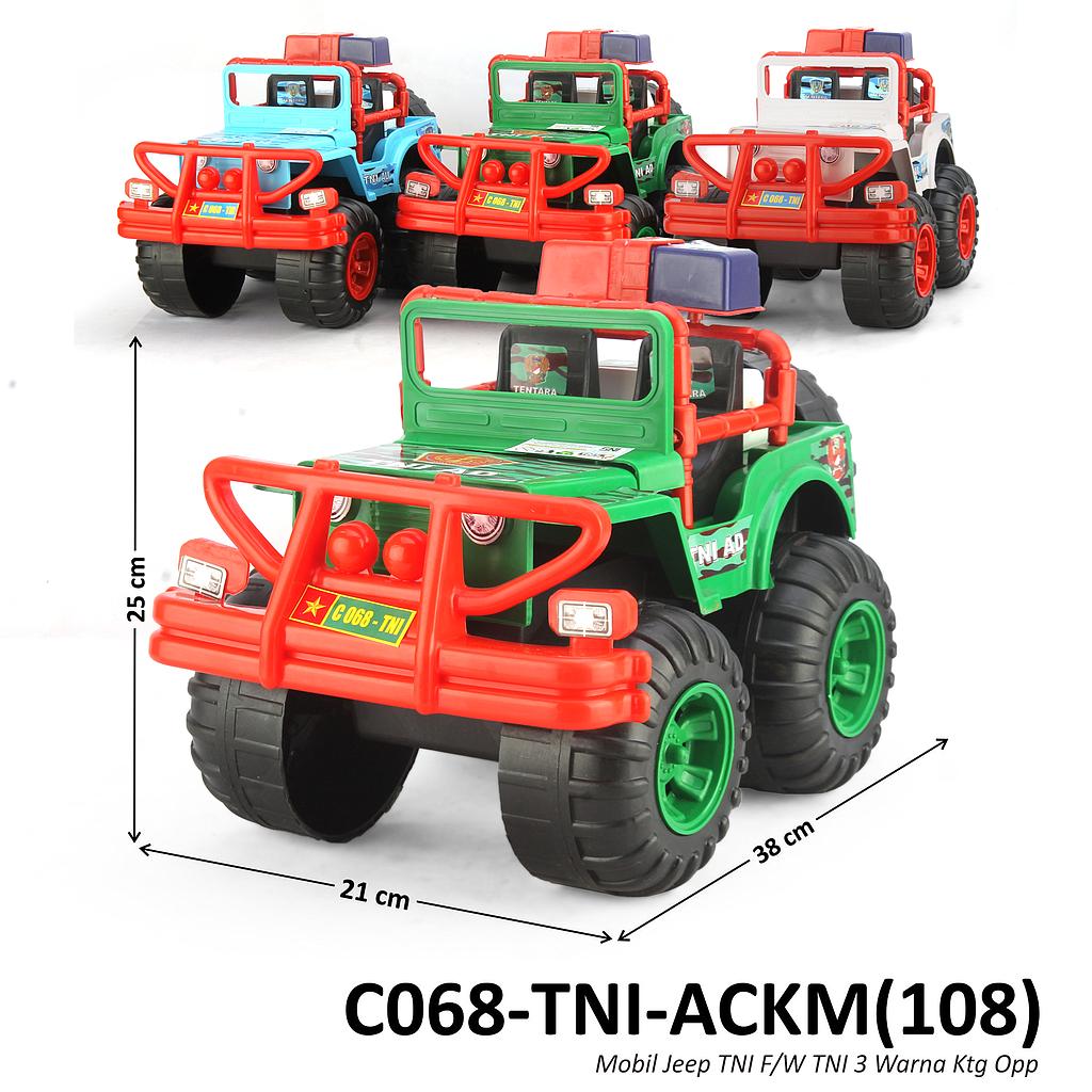 Mobil Jeep Tentara F/W TNI 3 Warna Ktg Opp @12