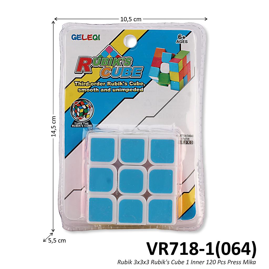 Rubik 3x3x3 Rubik's Cube 1 Inner 120 Pcs Press Mika @240