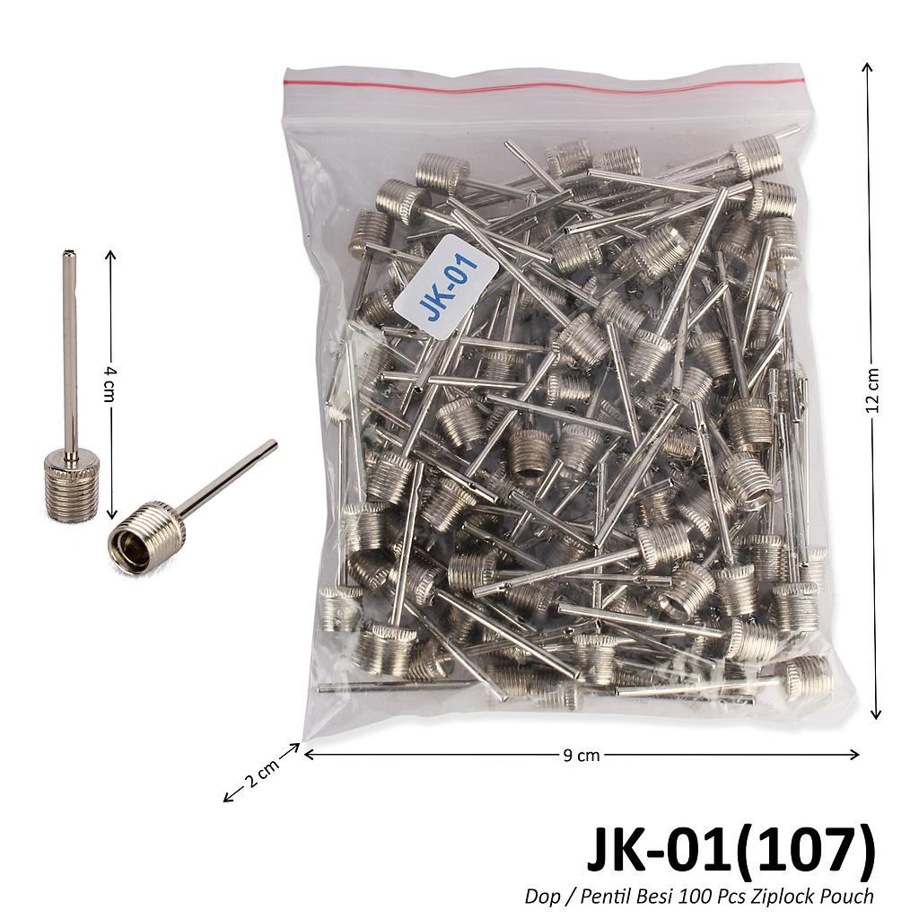 Dop / Pentil Besi 100 Pcs Ziplock Pouch @200