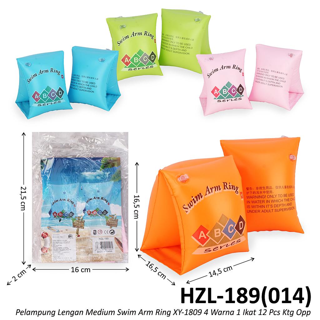 Pelampung Lengan Anak Medium Swim Arm Ring XY-1809 1 Ikat 12 Pcs Ktg Opp @480