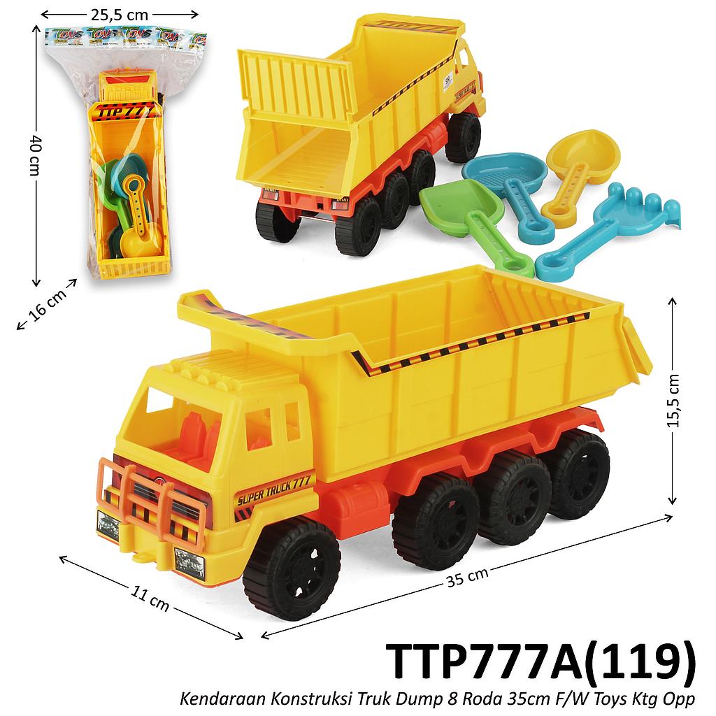 Truk Konstruksi Truk Dump 8 Roda F/W 35 cm Toys Ktg Opp @48