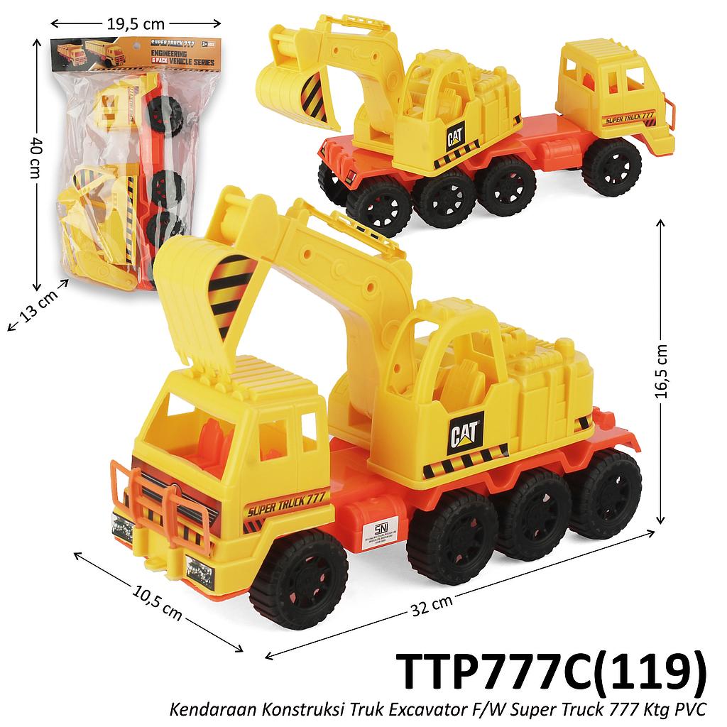 Truk Excavator Tronton F/W 32 cm Super Truck 777 Ktg PVC @48