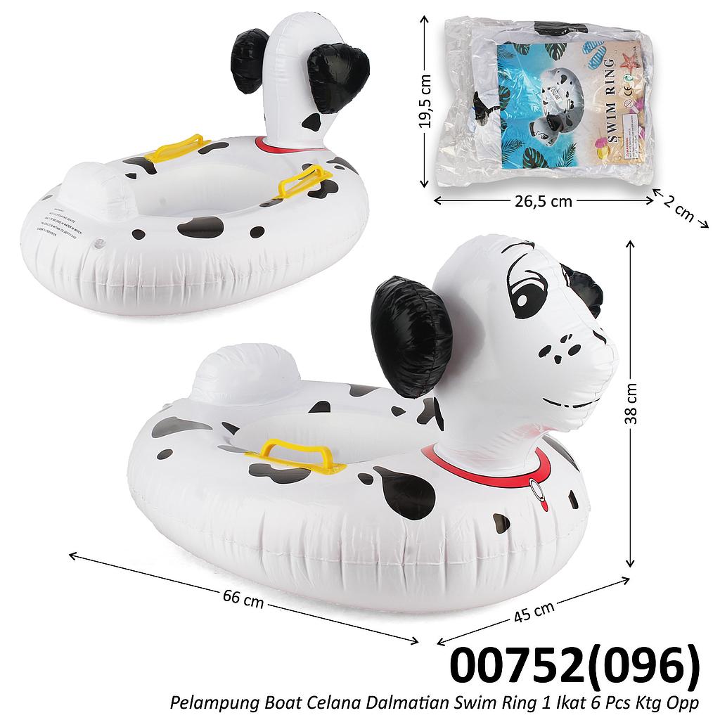 Pelampung Boat Celana dan Pegangan Dalmatian Swim Ring 1 Ikat 6 Pcs Ktg Opp @180