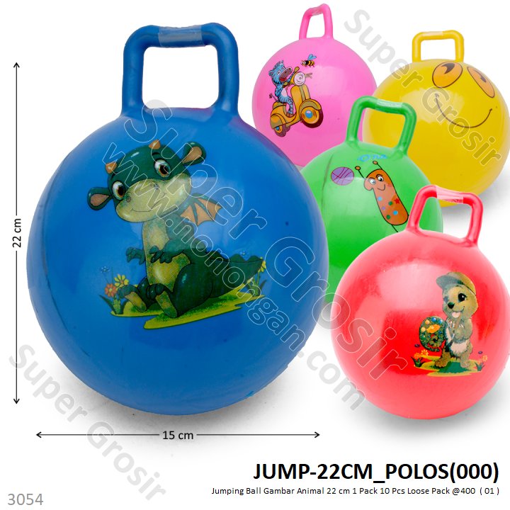 Bola Karet Jumping Ball Labubu 22 cm JUMP-22 1 Pack 10 Pcs Loose Pack @500