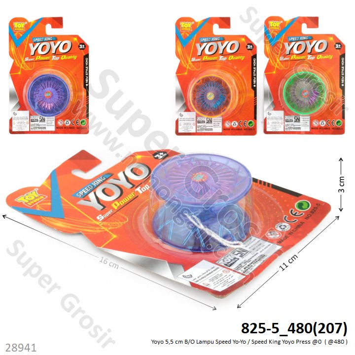 Yoyo Lampu Speed Yo-Yo / Speed King Yoyo Press @480