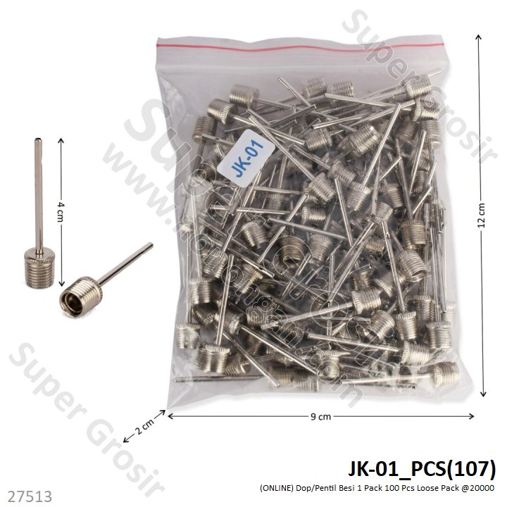 Dop / Pentil Besi 1 Pack 100 Pcs Loose Pack @20000