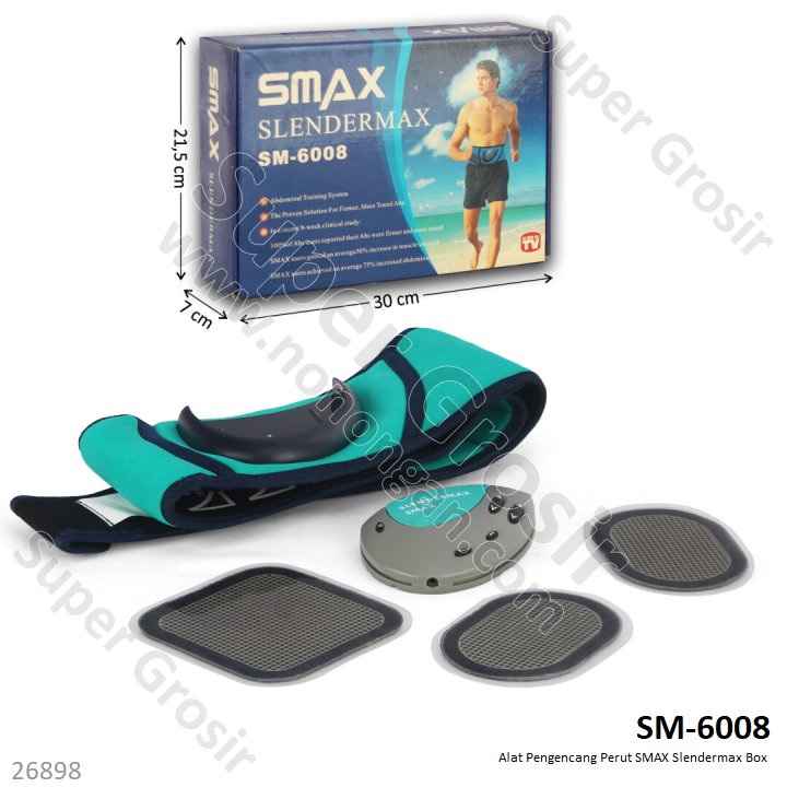 Alat Pijat Sabuk Pengencang Perut SMAX Slendermax Box