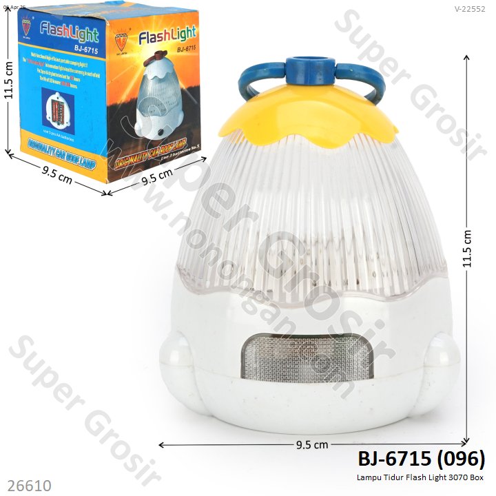 Lampu Tidur Flash Light 3070 Box