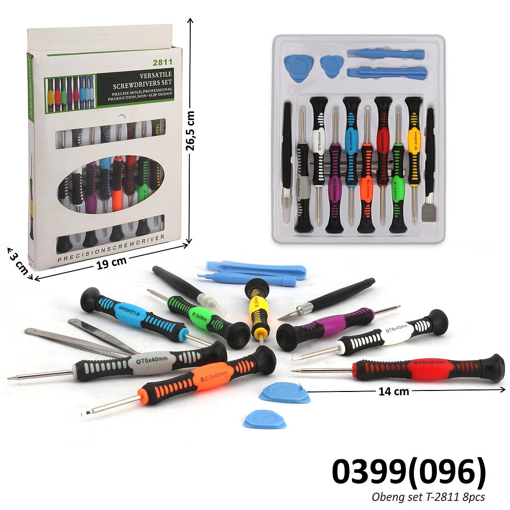 Obeng Set 8 Pcs T-2811 Box Window @120