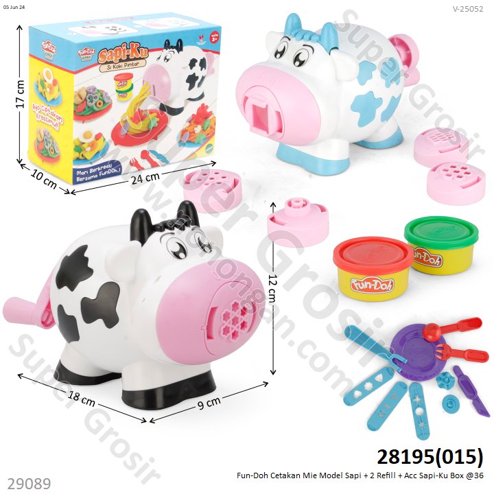 Fun-Doh Sapi-Ku Box @36