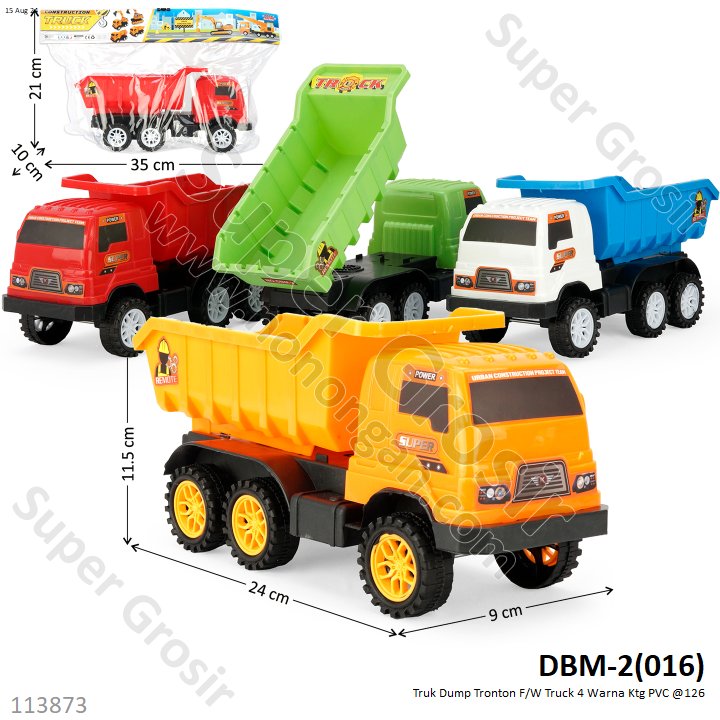 Truk Dump Tronton F/W Truck Ktg PVC @60