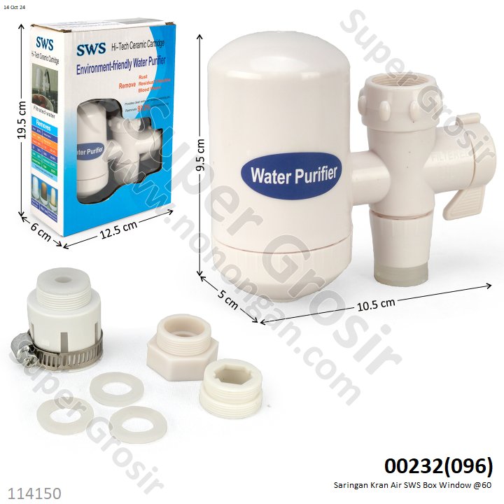 Saringan Kran Air SWS Box Window @60