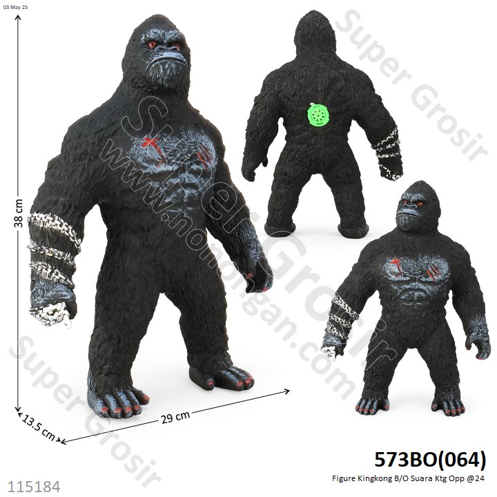 Figure Kingkong B/O Suara 573BO Ktg Opp @24