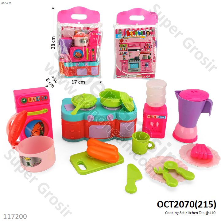 Cooking Set Kitchen Tas @110