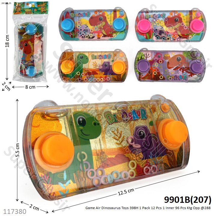 Game Air Dinosaurus Toys 398H 1 Pack 12 Pcs 1 Inner 96 Pcs Ktg Opp @288