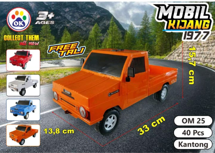 Mobil Kijang Pick Up F/W + Tali Pickup Cars Ktg PVC @40
