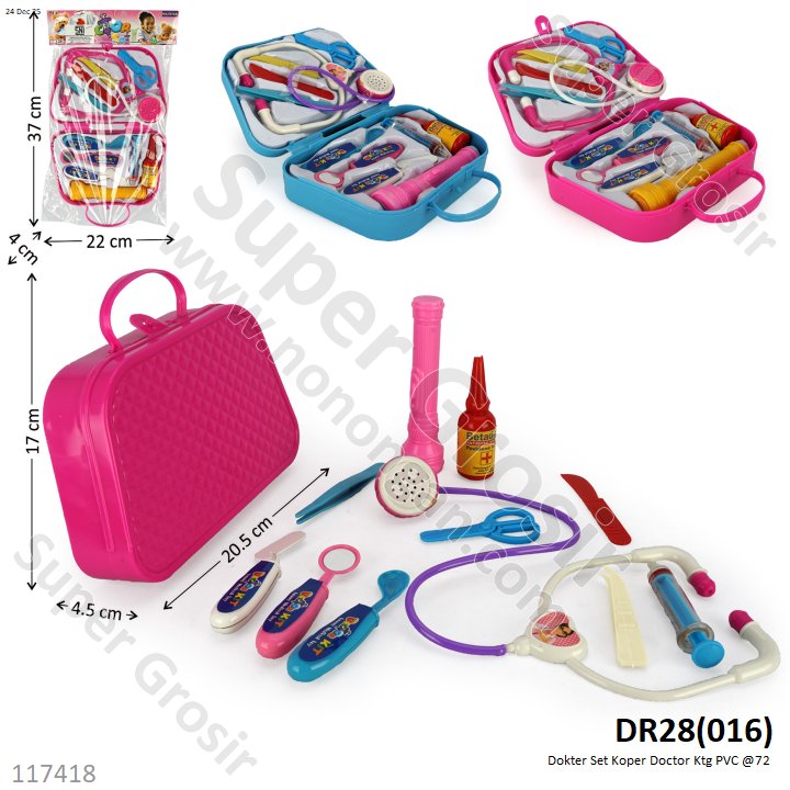 Dokter Set Koper Doctor Ktg PVC @72