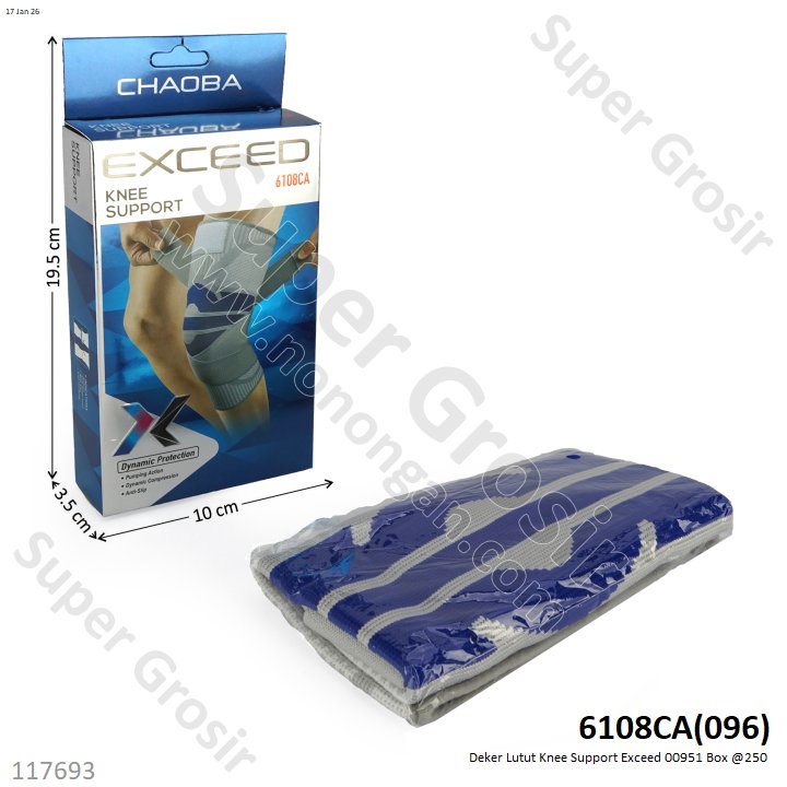 Deker Lutut Knee Support Exceed 00951 Box @250