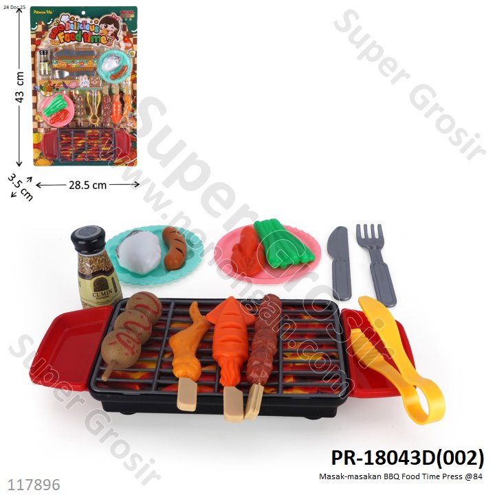 Masak-masakan BBQ Food Time Press @84