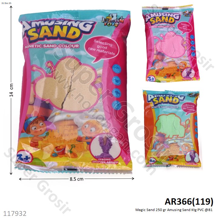 Magic Sand 250 gr Amusing Sand Ktg PVC @81
