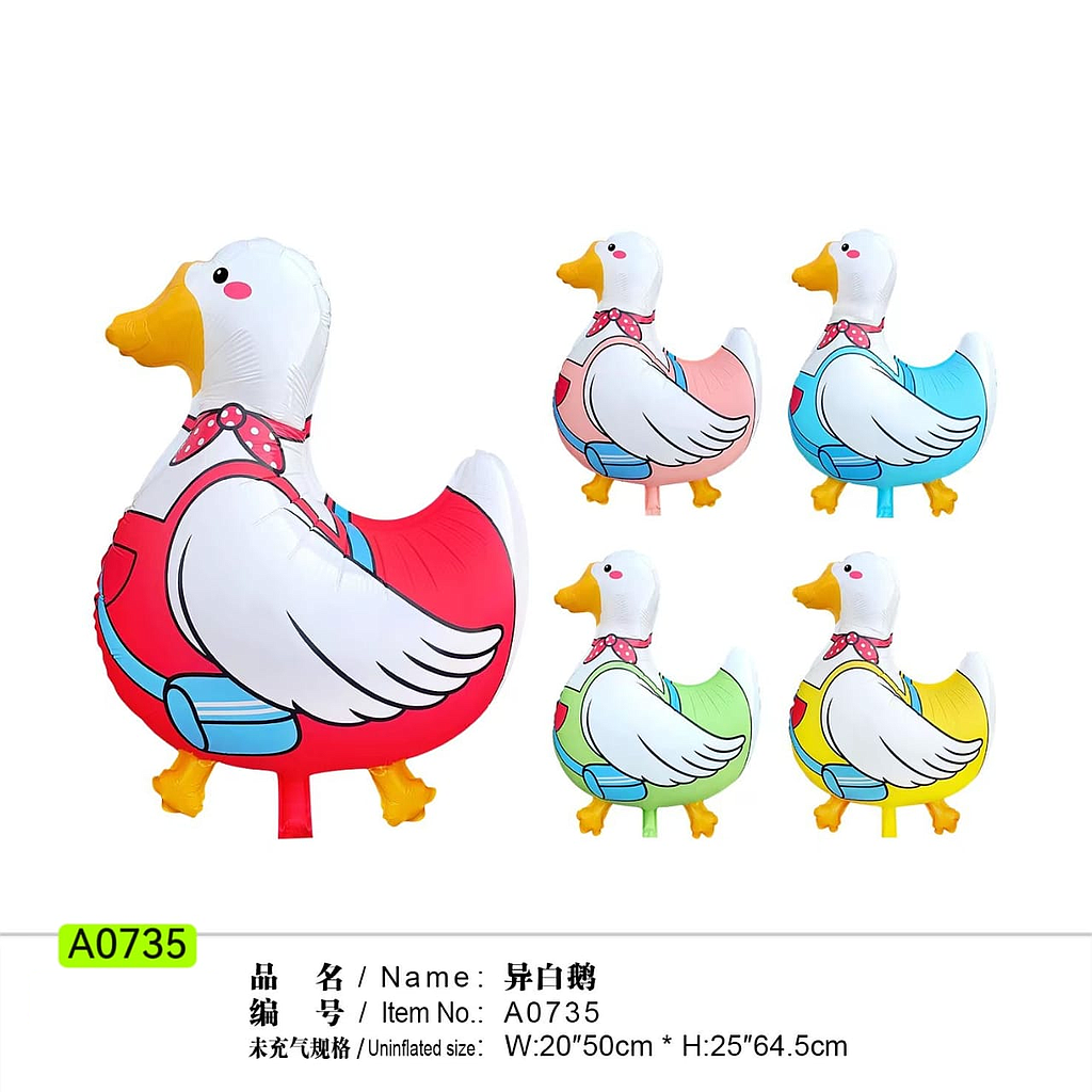 Balon Gas Goose 50 Pcs Pack Plastik @60