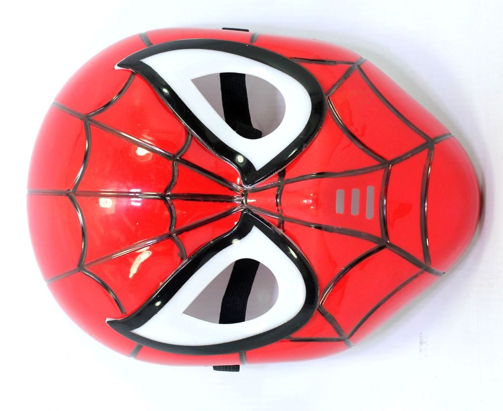 Topeng Spiderman B/O Lampu Avengers Ktg Opp @240