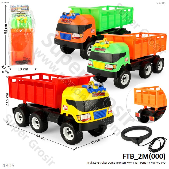 Truk Dump Tarik dan Tali Penarik Tronton F/W Ktg PVC @9