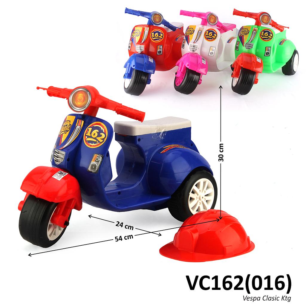 Tunggangan Sepeda Motor Vespa + Helm Vespa Clasic Ktg Opp @9