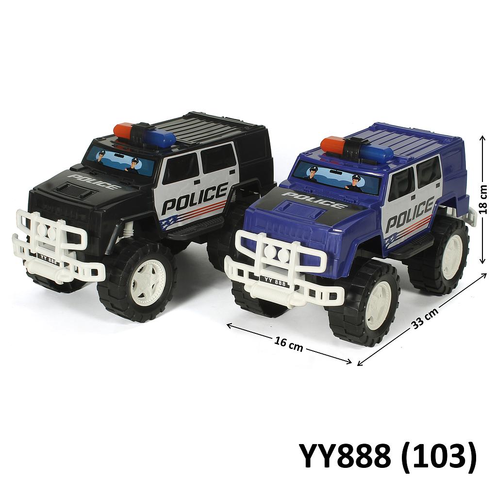 Mobil Jeep Polisi 2 Warna Ktg @48