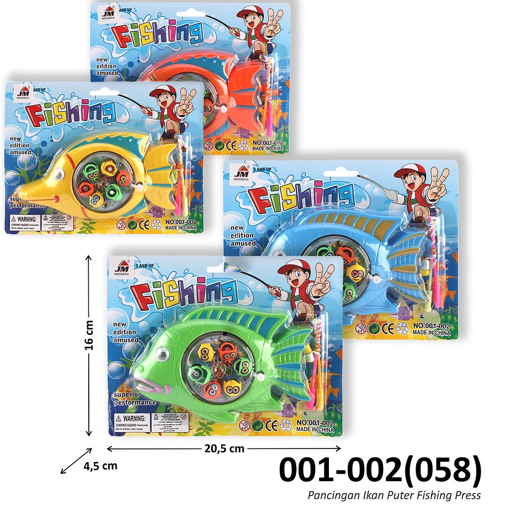 Pancingan Ikan Magnet Model Ikan W/U Putar Fishing Press @288