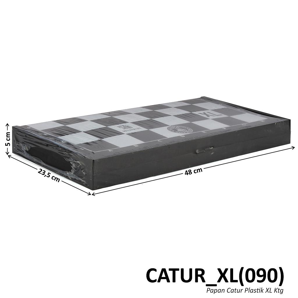 Papan Catur Plastik Uk. XL Mister Popo Ktg Shrink @12